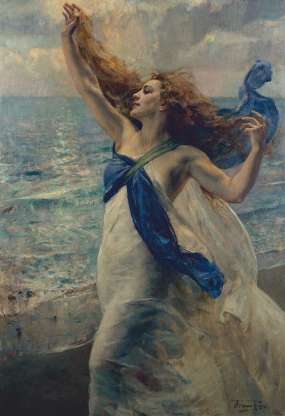 Femme avec un voile - Herman Richir